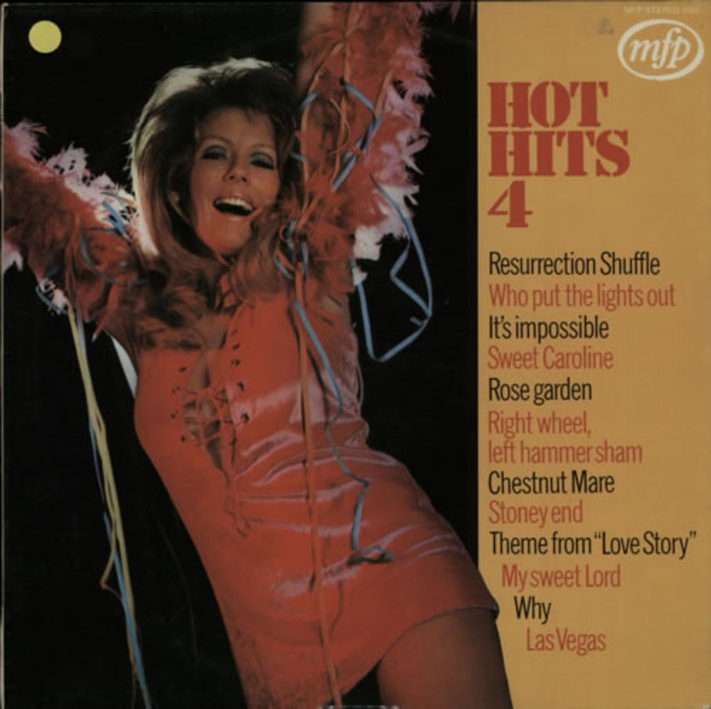 Hot Hits Hot Hits 4 UK vinyl LP album (LP record) MFP5192