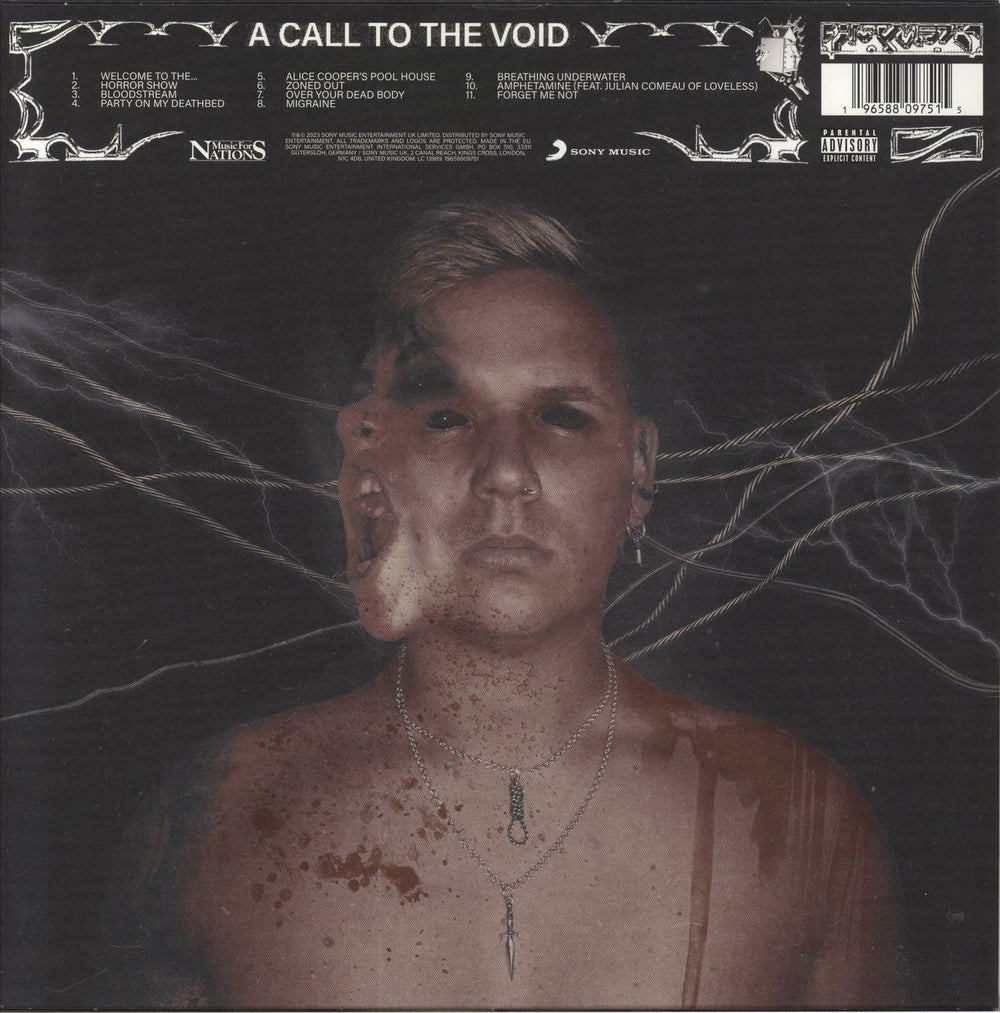 Hot Milk A Call To The Void UK vinyl LP album (LP record) 196588097515