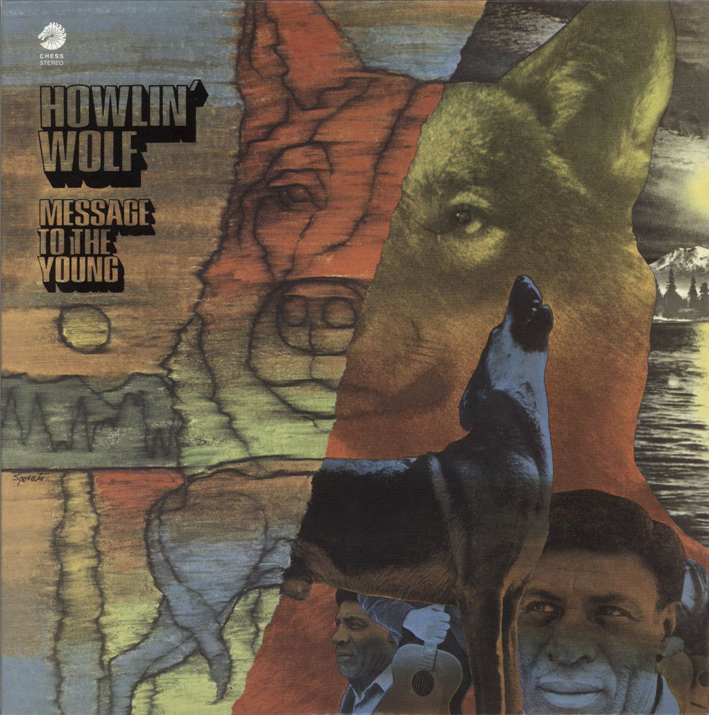 Howlin' Wolf Message To The Young US vinyl LP album (LP record) GET-540046