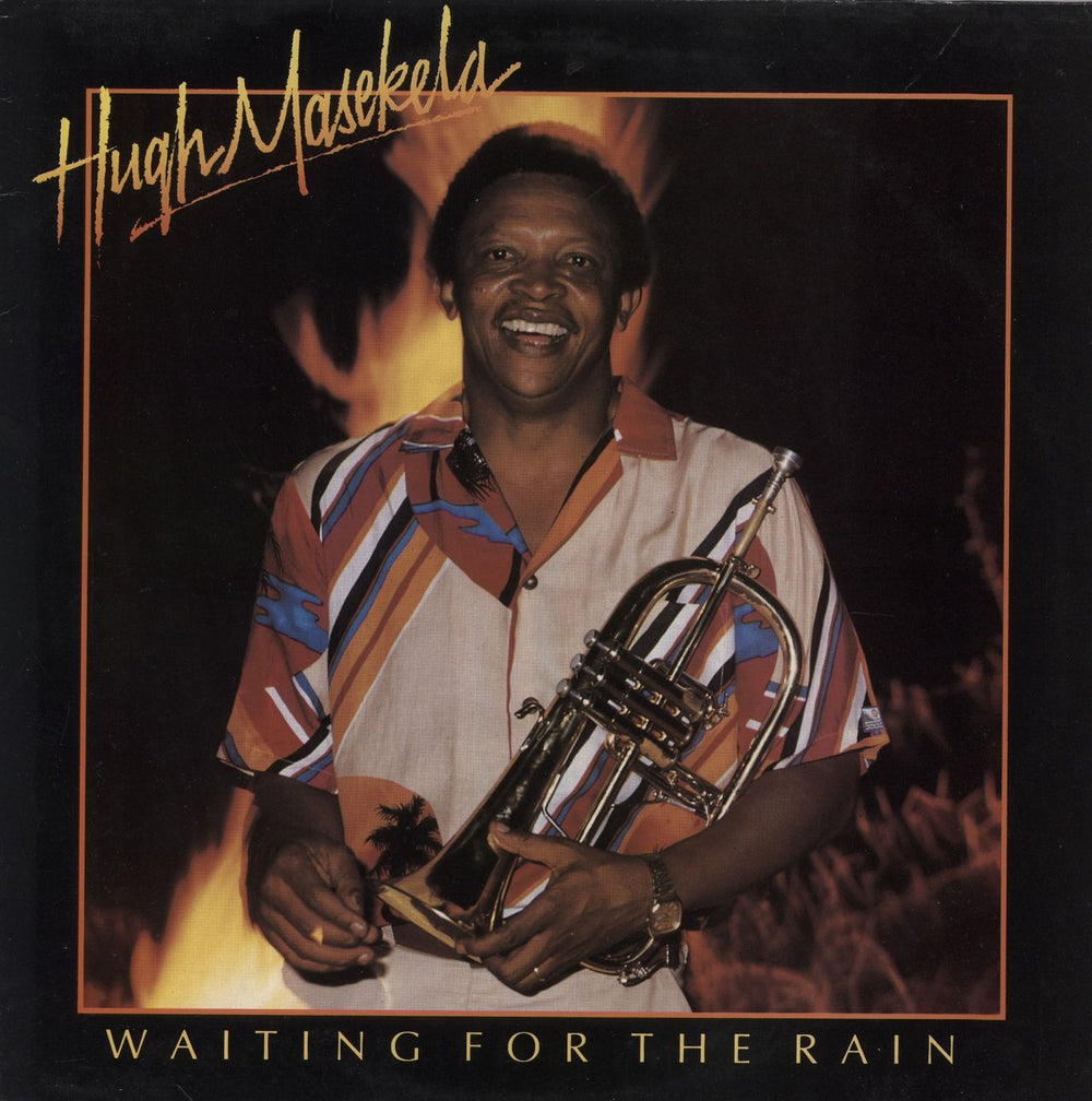 Hugh Masekela Waiting For The Rain UK vinyl LP album (LP record) HIP25