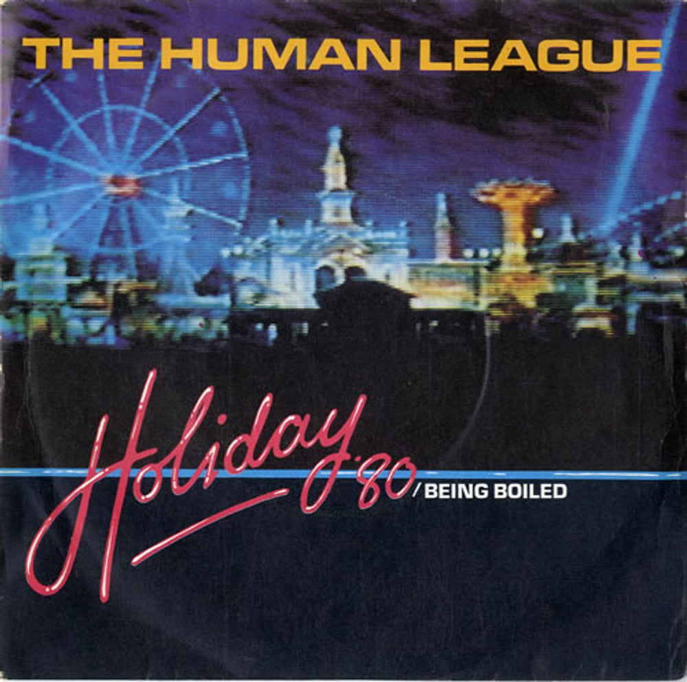 Human League Holiday '80 EP - 3rd UK 7" vinyl single (7 inch record / 45) SV105