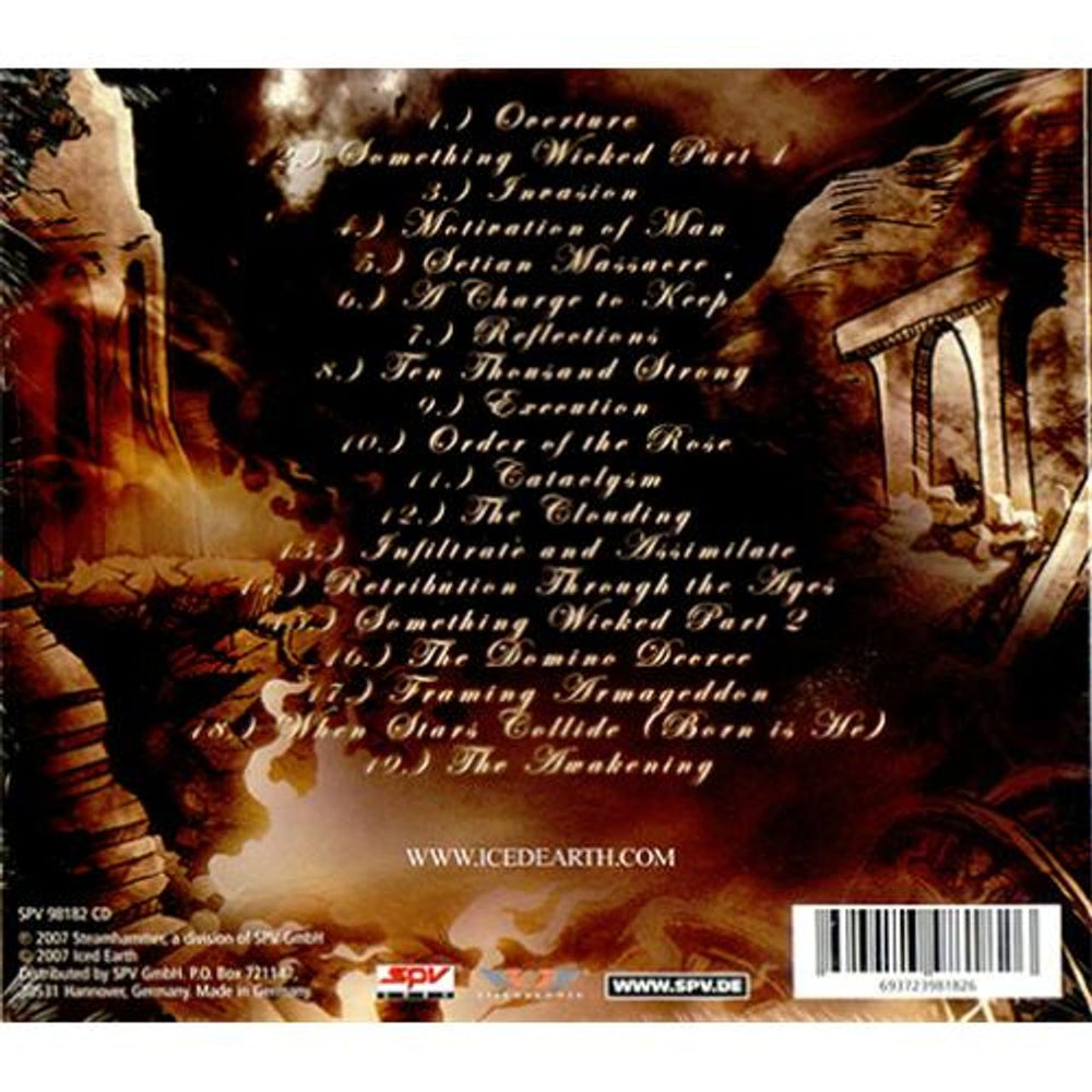Iced Earth Framing Armageddon [Something Wicked Part 1] German CD album (CDLP) ICDCDFR414739