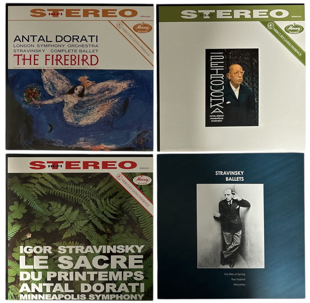 Igor Stravinsky Ballets - 180gm Vinyl German Vinyl Box Set S0UVXBA879189