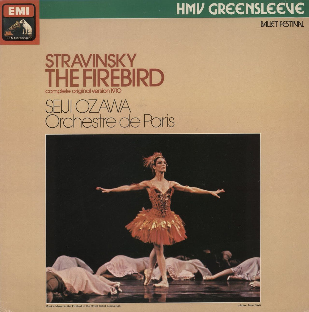 Igor Stravinsky The Firebird UK vinyl LP album (LP record) ESD7147