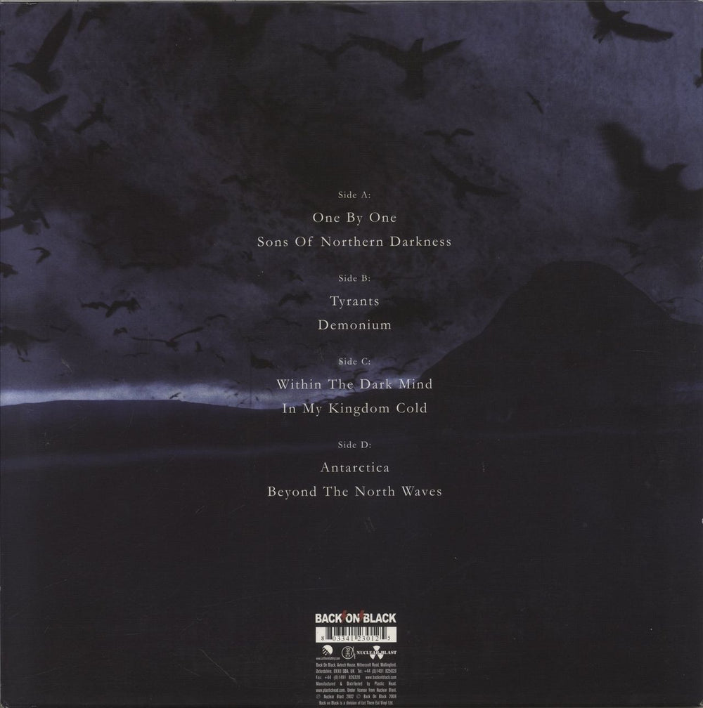 Immortal Sons Of Northern Darkness UK 2-LP vinyl record set (Double LP Album) 803341230125