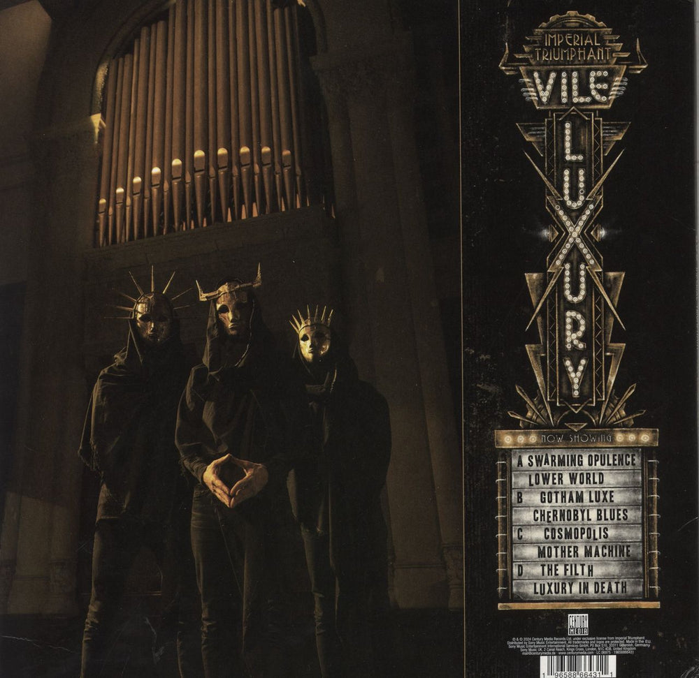 Imperial Triumphant Vile Luxury (Redux 1924) - Neon Green Vinyl UK 2-LP vinyl record set (Double LP Album) 196588664311