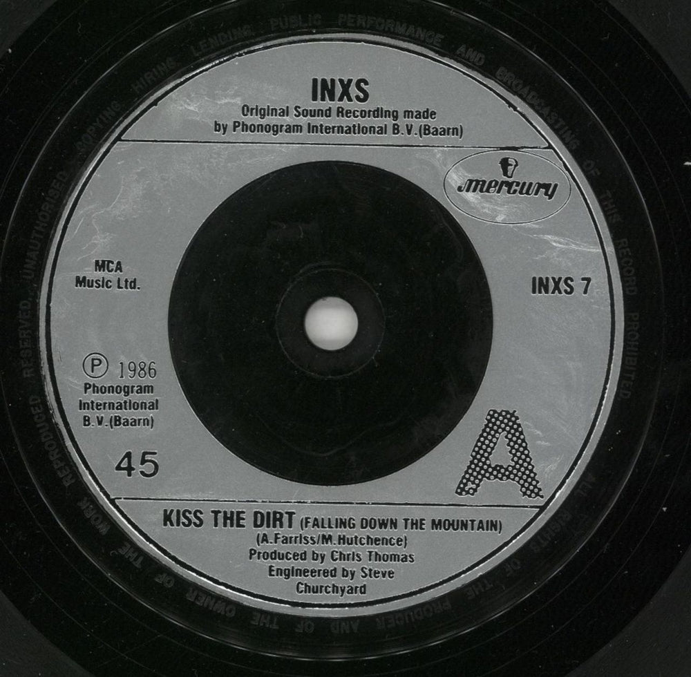 Inxs Kiss The Dirt - Double Pack UK 7" vinyl single (7 inch record / 45) INX07KI24886
