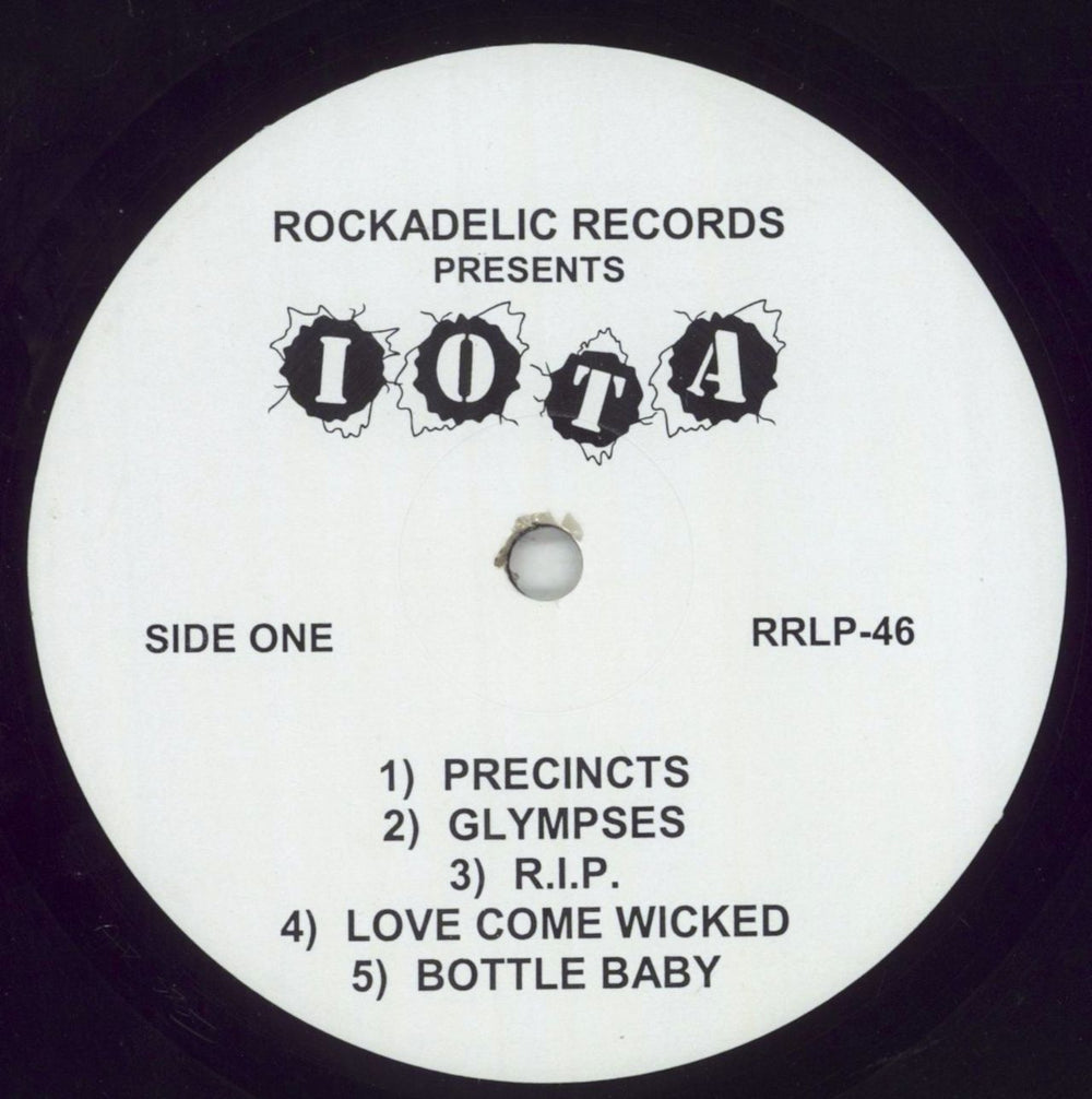 Iota Iota US vinyl LP album (LP record) 8O3LPIO853789