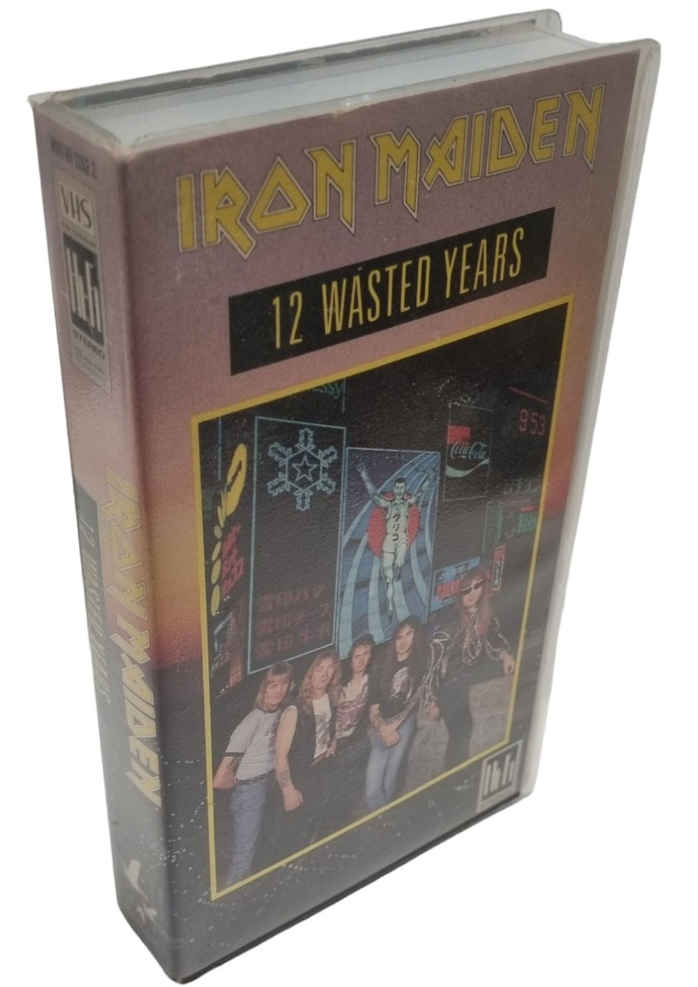 Iron Maiden 12 Wasted Years UK video (VHS or PAL or NTSC) MVN9911522