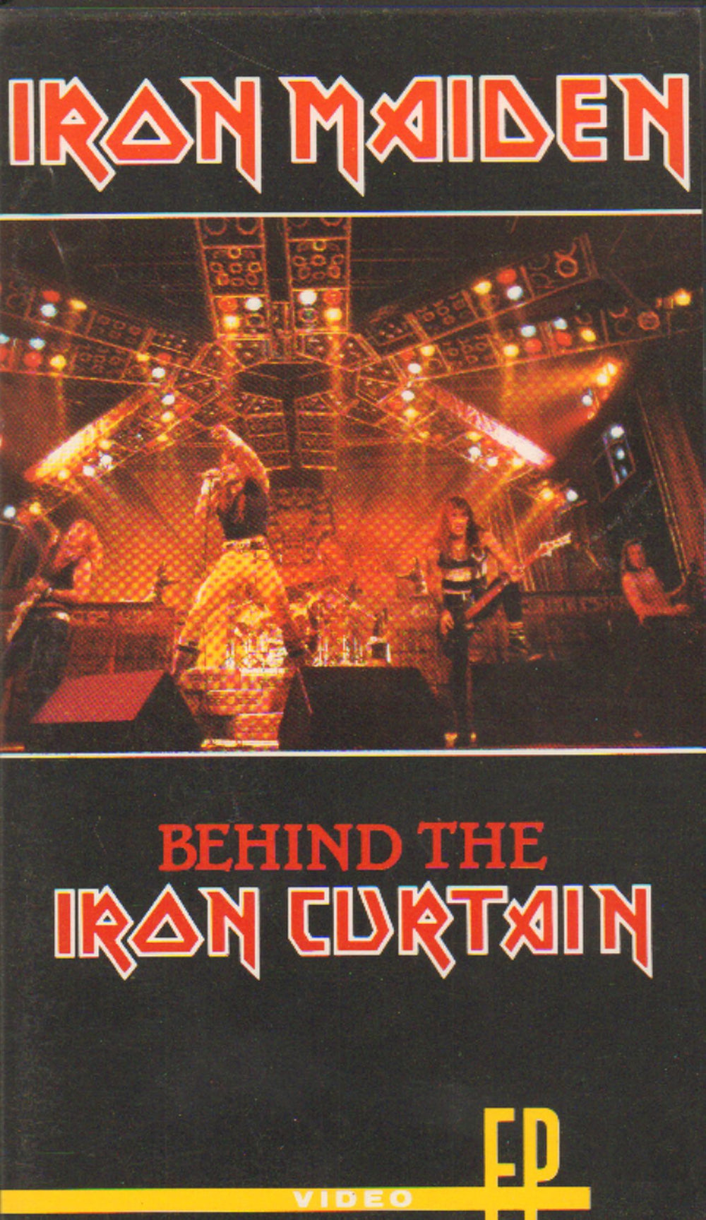 Iron Maiden Behind The Iron Curtain UK video (VHS or PAL or NTSC) MVR9900392