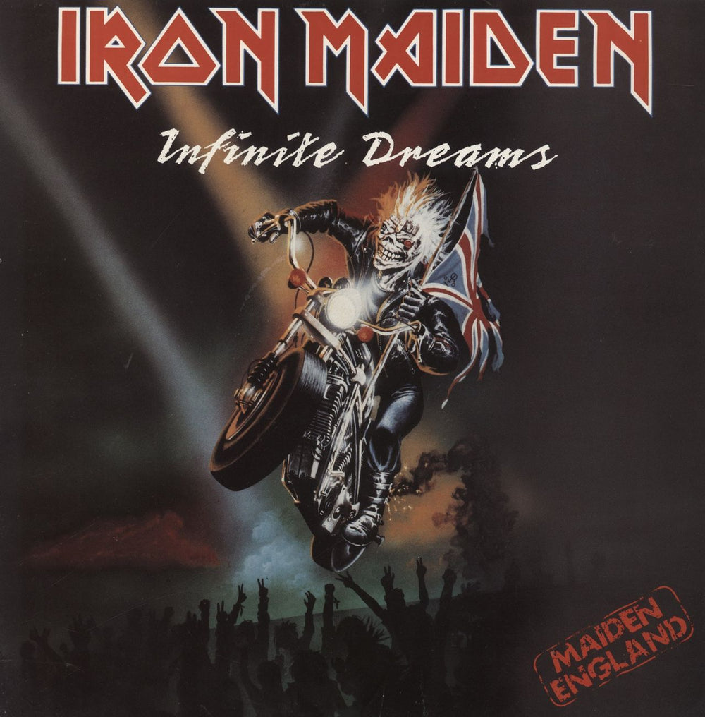 Iron Maiden Infinite Dreams UK 12" vinyl single (12 inch record / Maxi-single) 12EM117