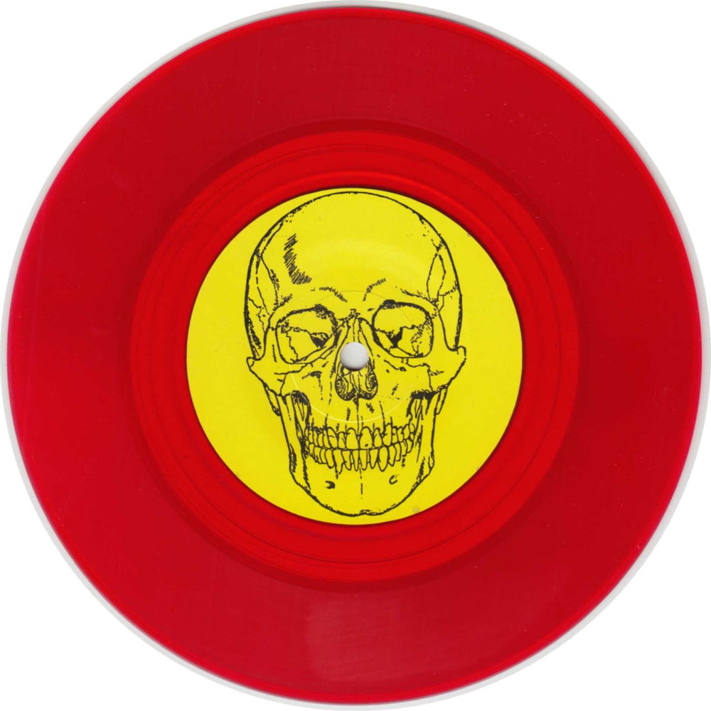 Iron Maiden Interview - Red Vinyl UK 7" vinyl single (7 inch record / 45) MAIDEN7