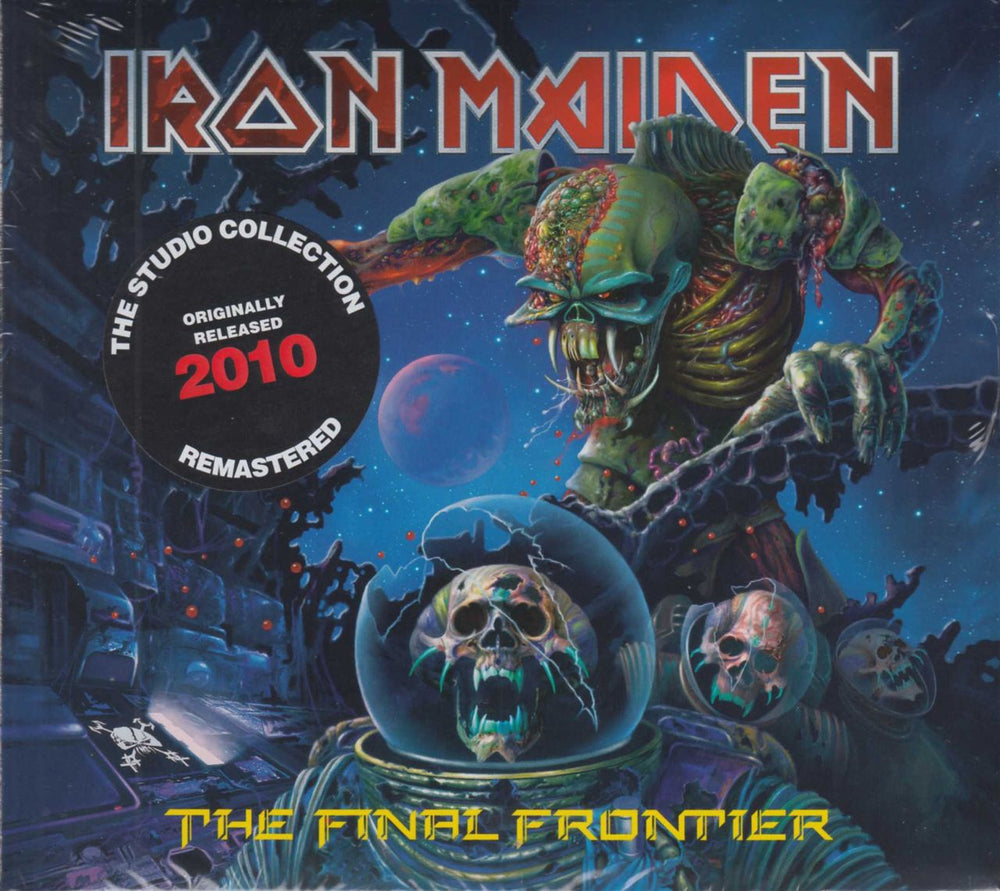 Iron Maiden The Final Frontier UK CD album (CDLP) 0190295567590