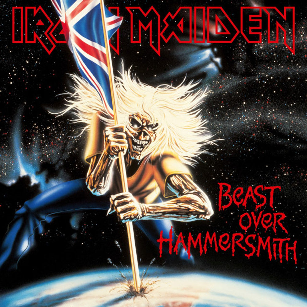 Iron Maiden The Number Of The Beast Over Hammersmith - Sealed UK 3-LP vinyl record set (Triple LP Album) IRO3LTH801947