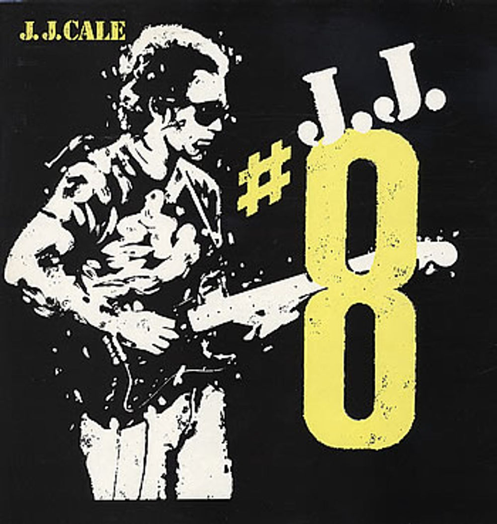 J.J. Cale #8 - Eight UK vinyl LP album (LP record) MERL22