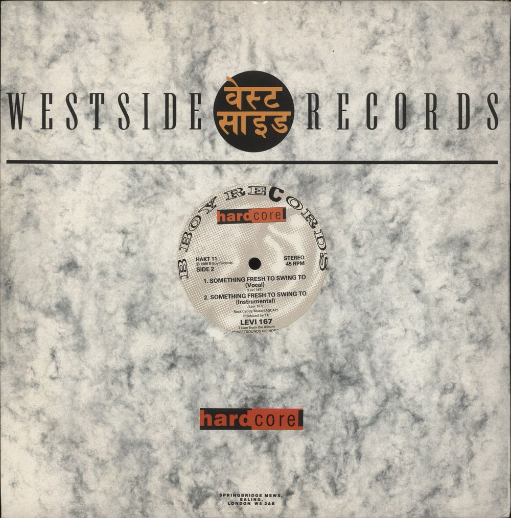 J.V.C. F.O.R.C.E. Strong Island / Something Fresh To Swing To UK 12" vinyl single (12 inch record / Maxi-single)