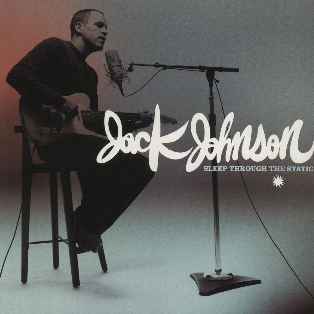 Jack Johnson Sleep Through The Static US 2-LP vinyl record set (Double LP Album) B0010580-01