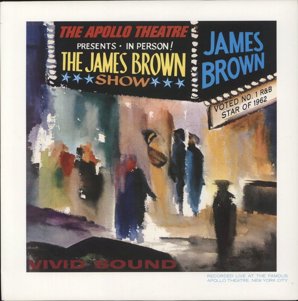 James Brown Live At The Apollo - 180gm Vinyl US vinyl LP album (LP record) 4228434791