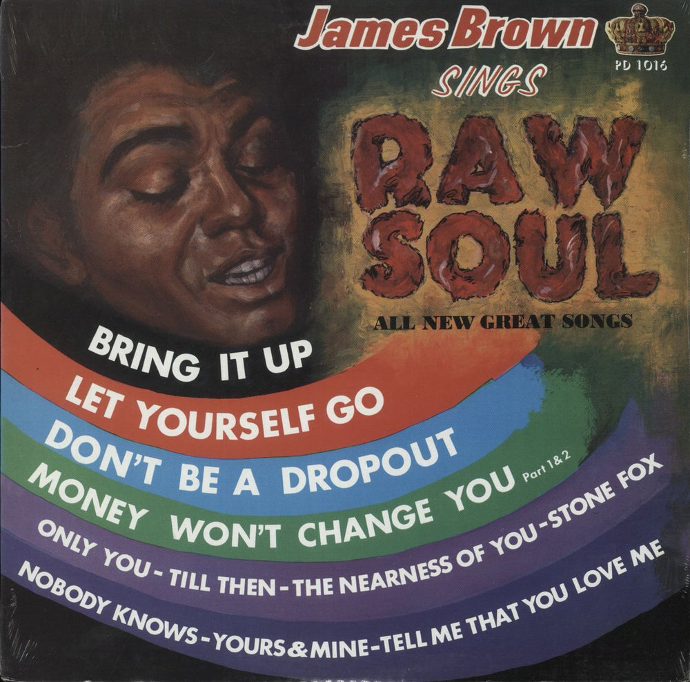James Brown Raw Soul - Sealed US vinyl LP album (LP record) PD1016