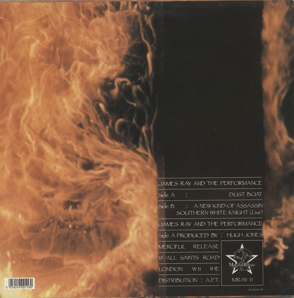 James Rays Gangwar/Performance Dust Boat UK 12" vinyl single (12 inch record / Maxi-single) 5016554001160