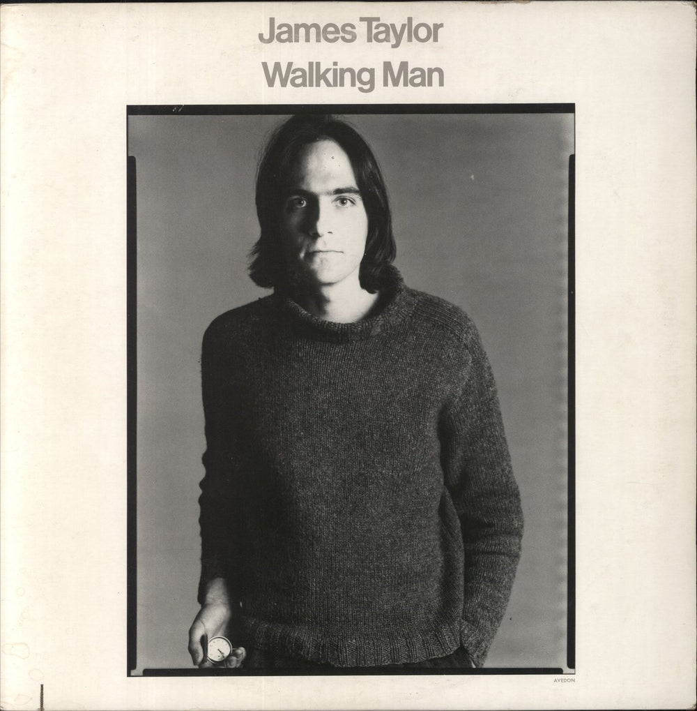 James Taylor Walking Man Italian vinyl LP album (LP record) W56042