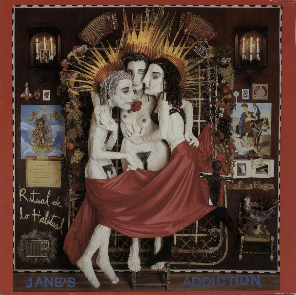 Janes Addiction Ritual De Lo Habitual - EX UK vinyl LP album (LP record) WX306