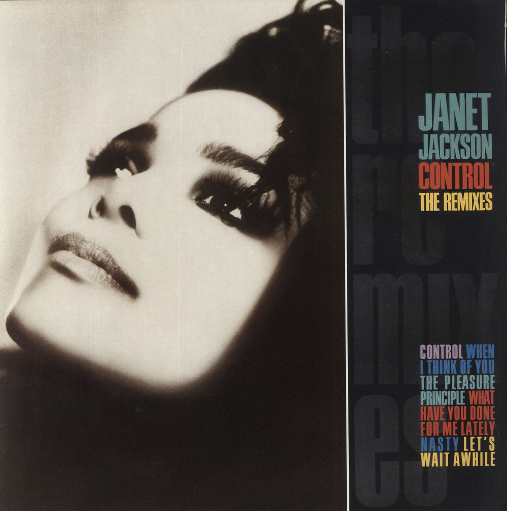 Janet Jackson Control: The Remixes UK 12" vinyl single (12 inch record / Maxi-single) MIXLP1