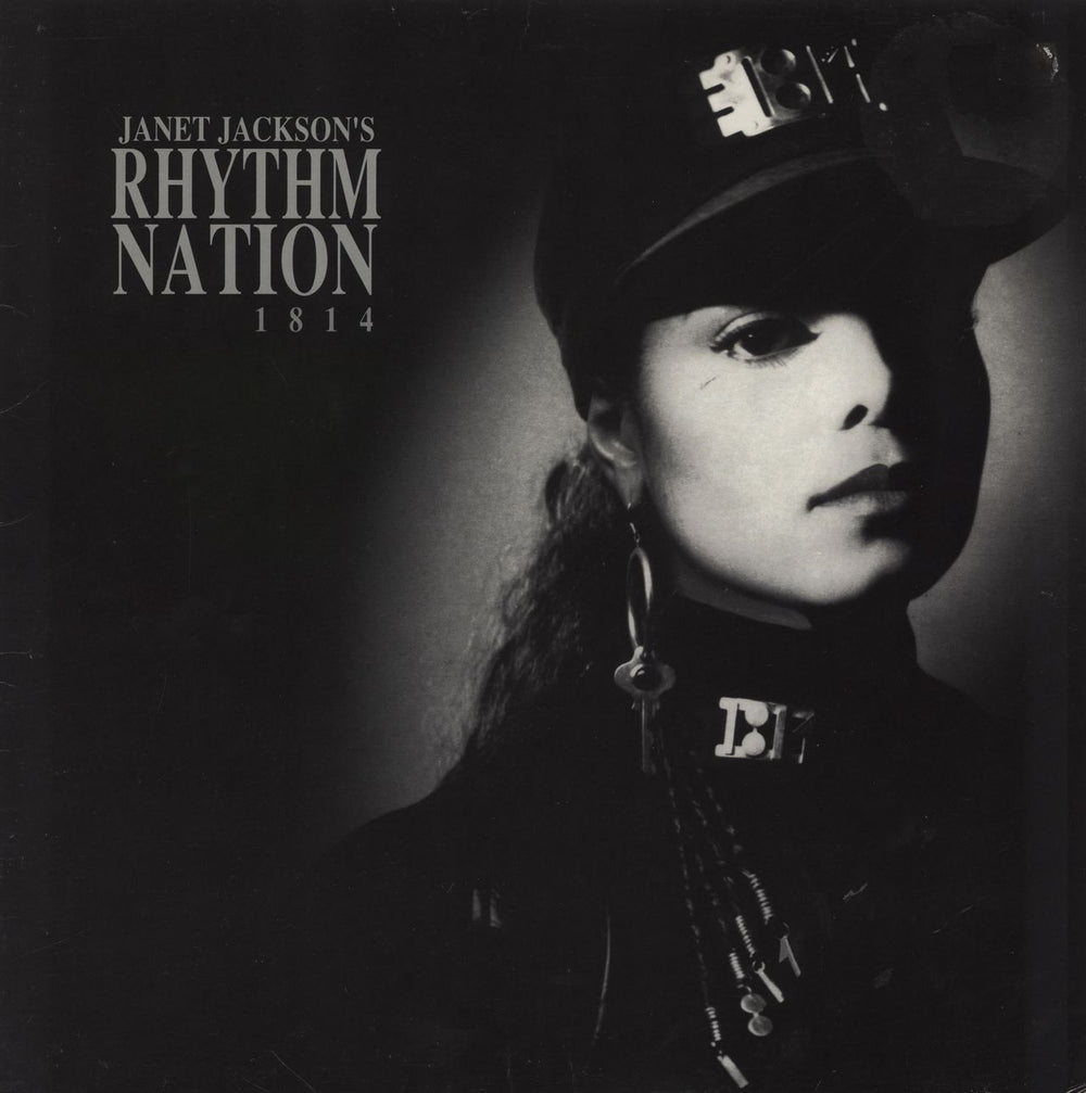 Janet Jackson Rhythm Nation - EX UK vinyl LP album (LP record) AMA3920