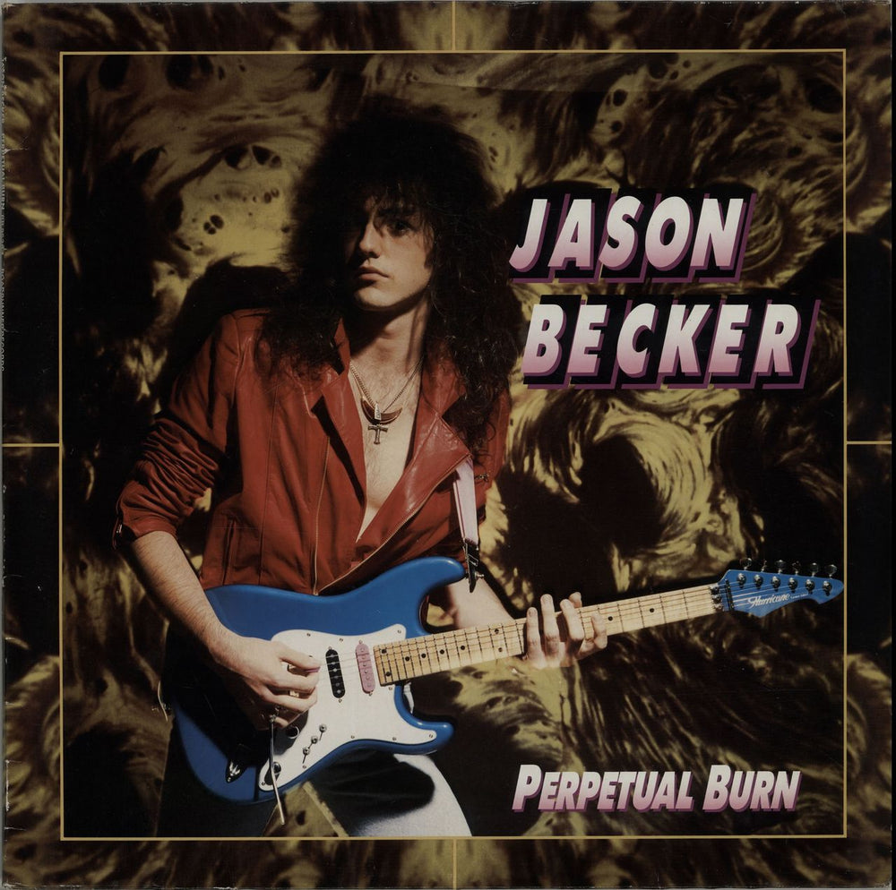 Jason Becker Perpetual Burn Dutch vinyl LP album (LP record) RR95281