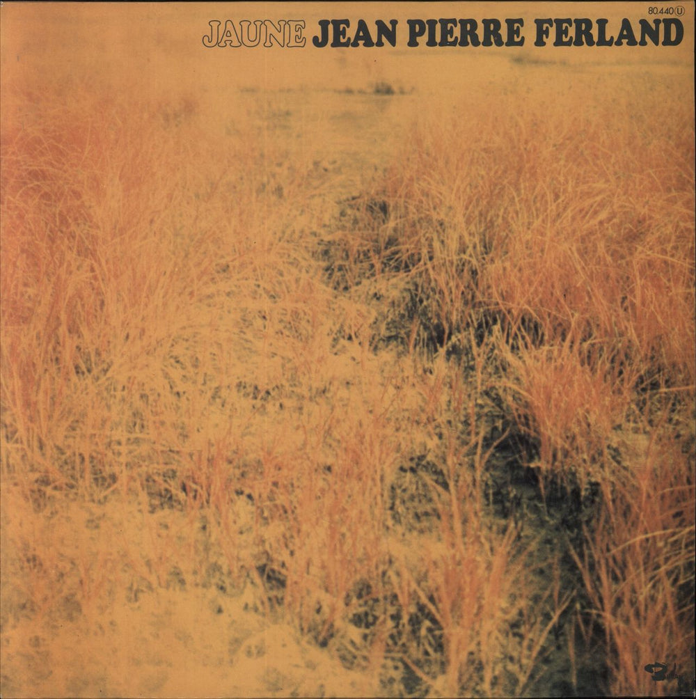 Jean Pierre Ferland Jaune French vinyl LP album (LP record) 80.440