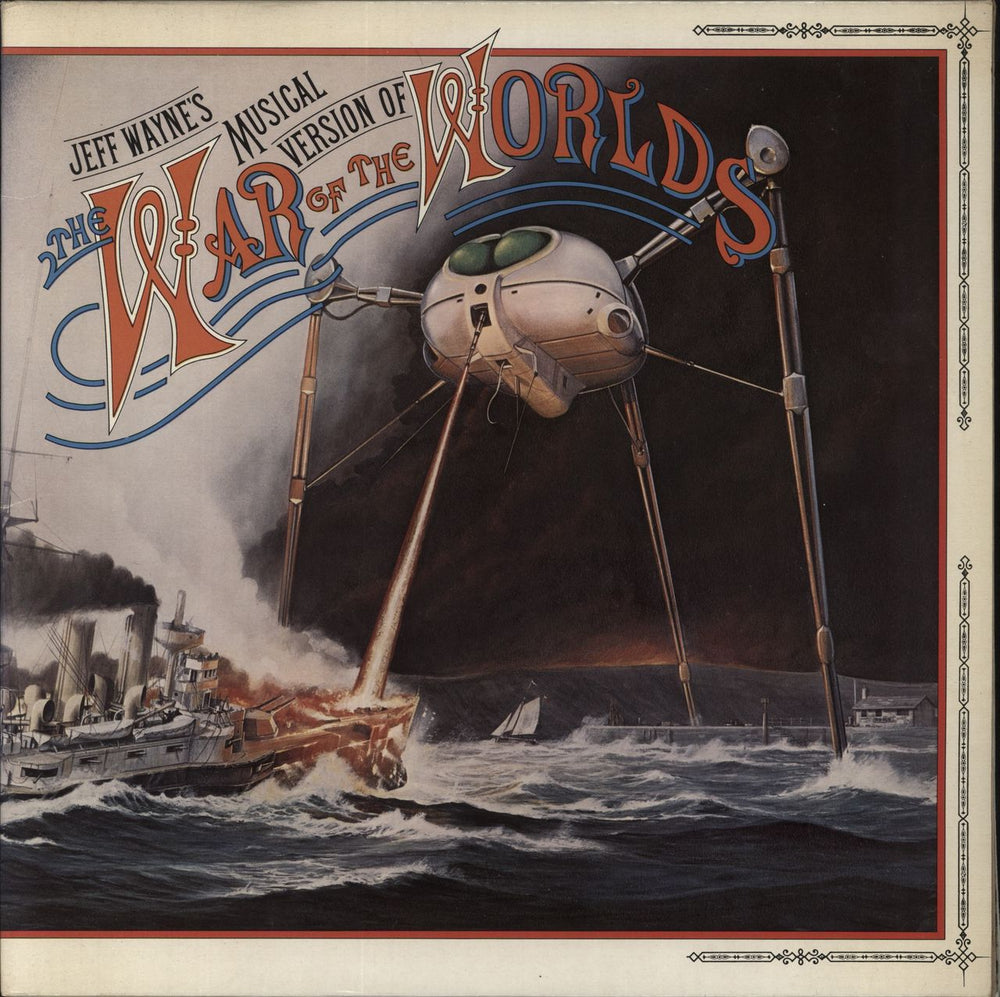 Jeff Wayne The War Of The Worlds Dutch 2-LP vinyl record set (Double LP Album) 96000