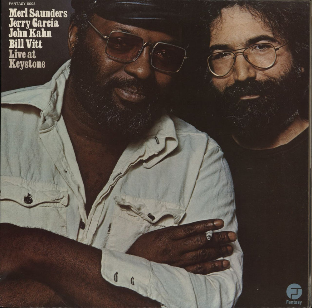 Jerry Garcia Live At Keystone French 2-LP vinyl record set (Double LP Album) 6008