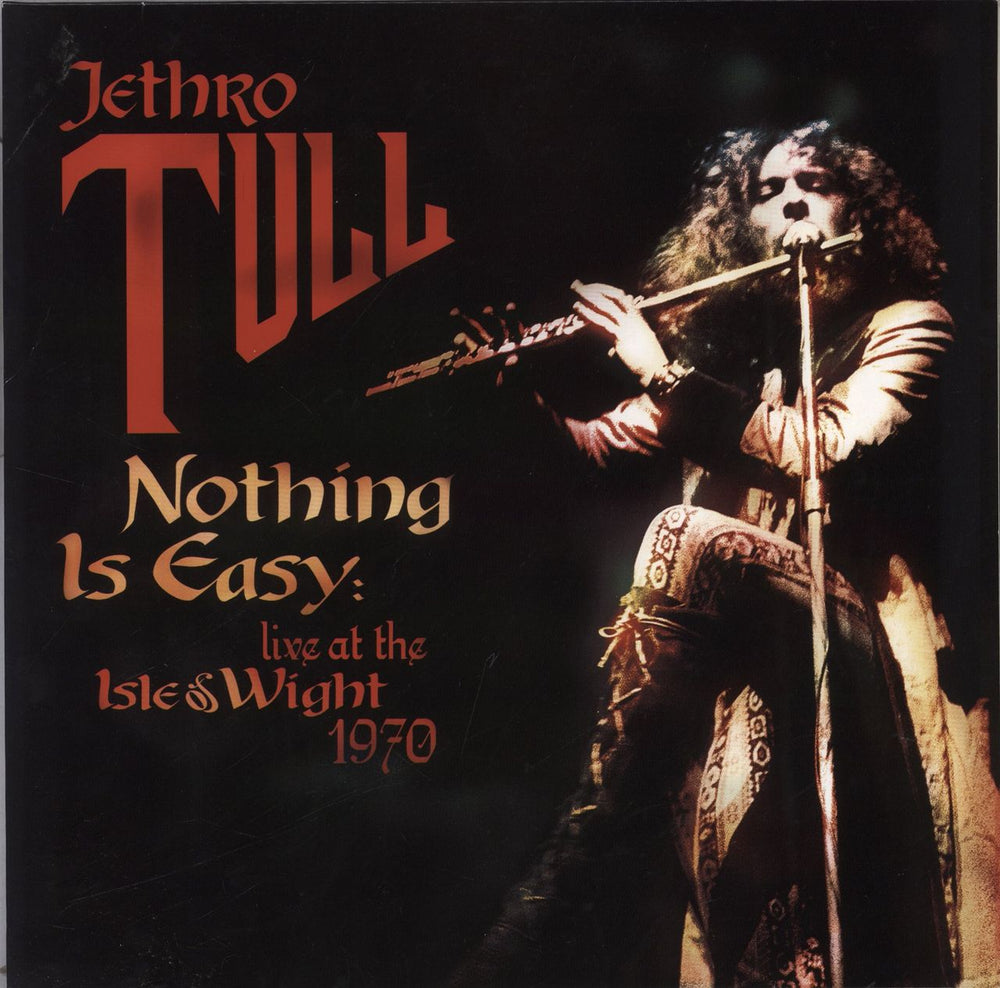 Jethro Tull Nothing Is Easy: Live At The Isle Of Wight 1970 - 180gm Orange Vinyl - RSD20 UK 2-LP vinyl record set (Double LP Album) 0213045EMX