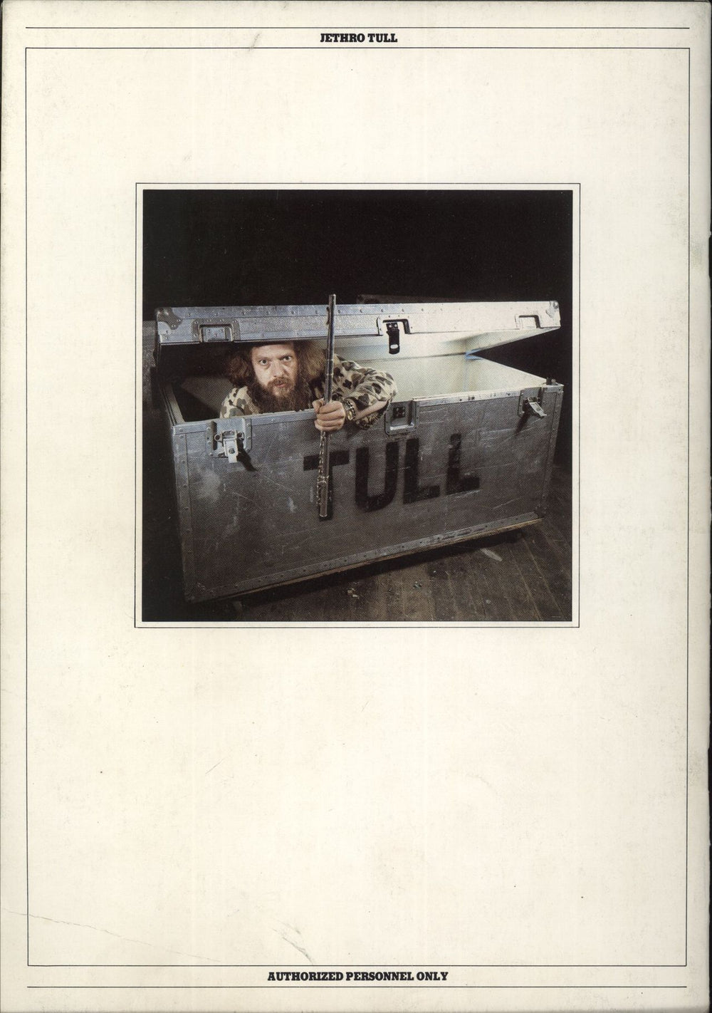 Jethro Tull Production Manual - 1982 Theakston Festival UK tour programme