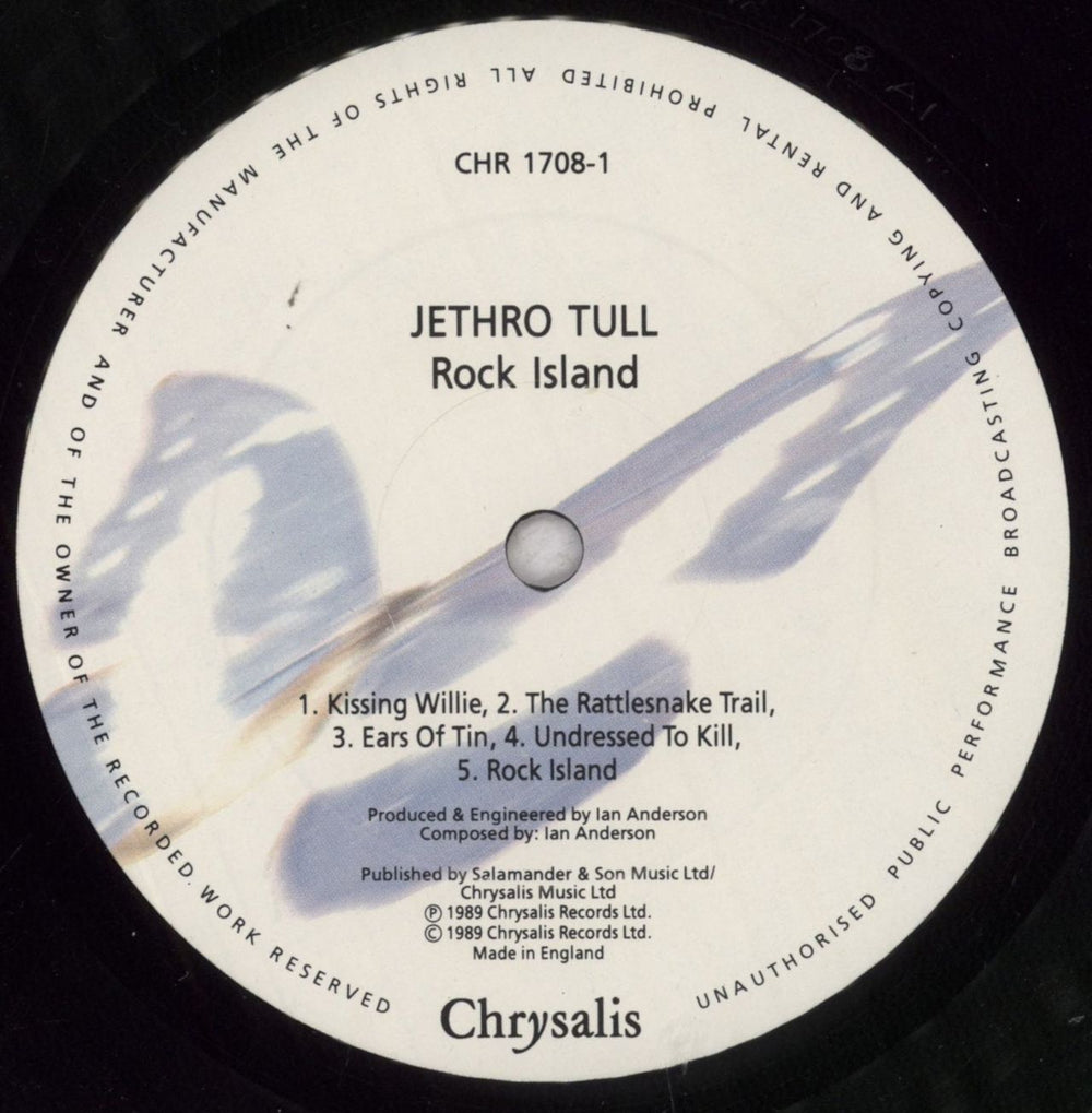 Jethro Tull Rock Island - Shrink UK vinyl LP album (LP record) TULLPRO848560