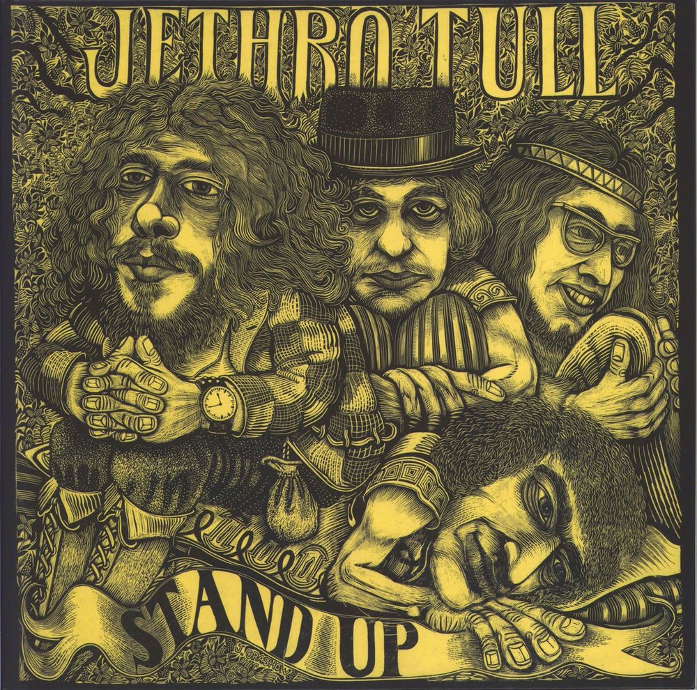 Jethro Tull Stand Up - 180gm UK vinyl LP album (LP record) 0190295932855