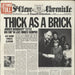 Jethro Tull Thick As A Brick - 1st UK vinyl LP album (LP record) CHR1003