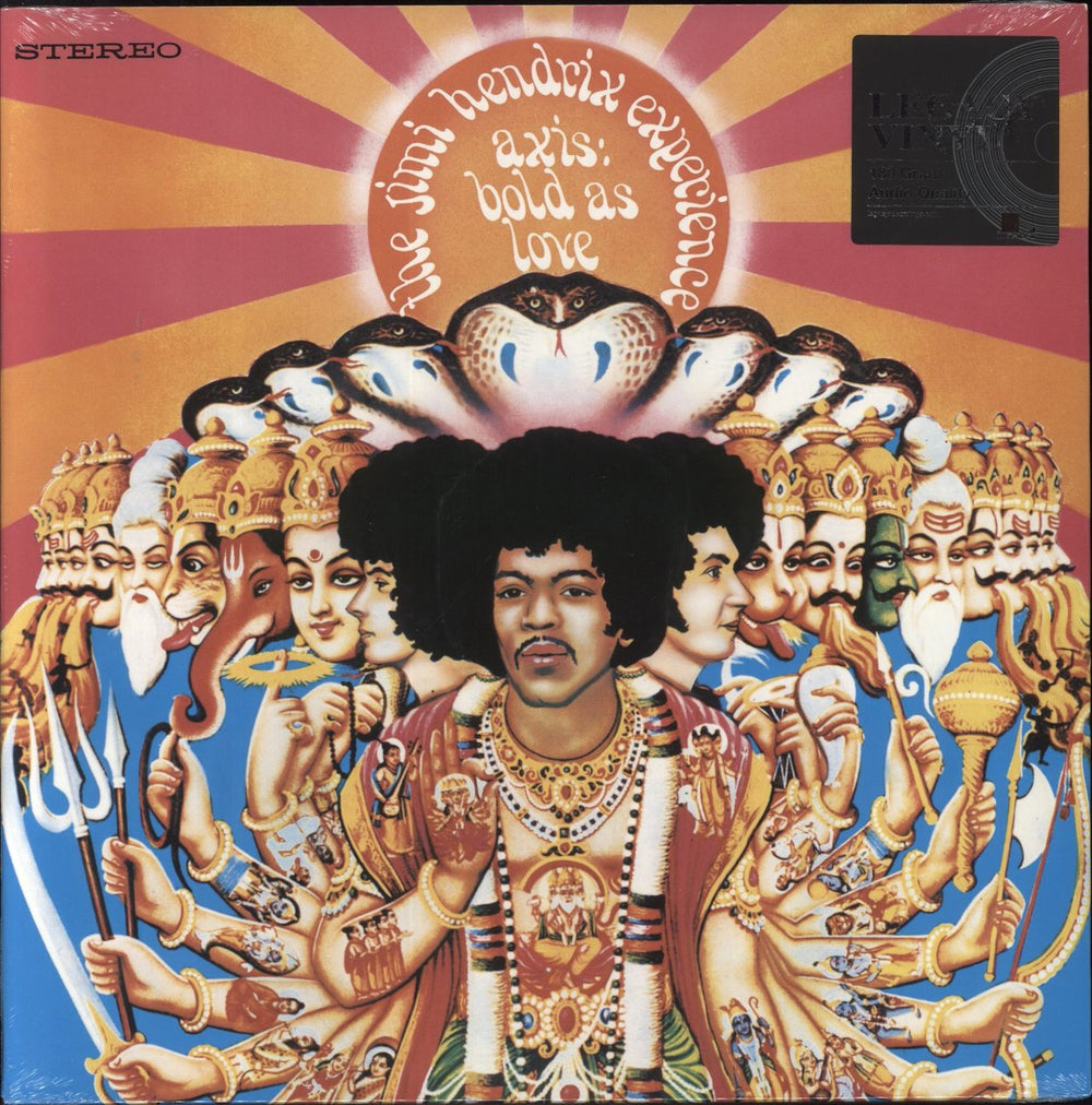 Jimi Hendrix Axis: Bold As Love - 180gm UK vinyl LP album (LP record) 88875134521