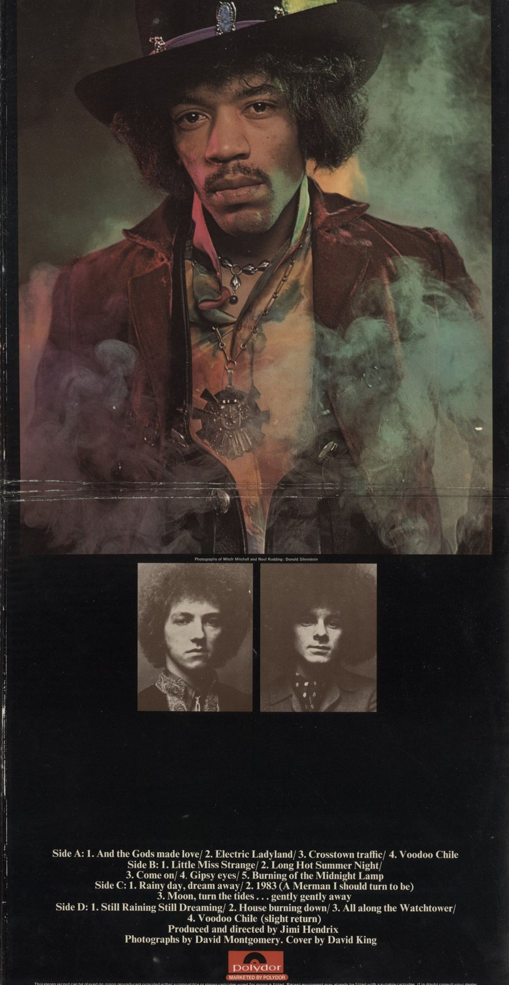 Jimi Hendrix Electric Ladyland - 1st - EX UK 2-LP vinyl record set (Double LP Album)
