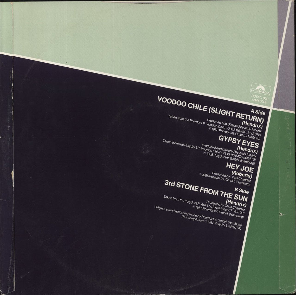 Jimi Hendrix Voodoo Chile [Slight Return] - EX UK 12" vinyl single (12 inch record / Maxi-single)