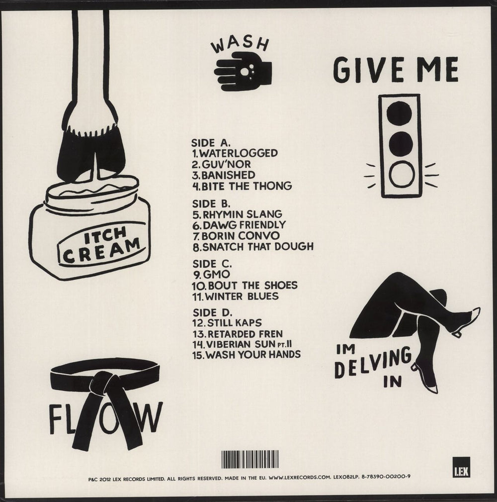 JJ Doom Key To The Kuffs - 1st UK 2-LP vinyl record set (Double LP Album)