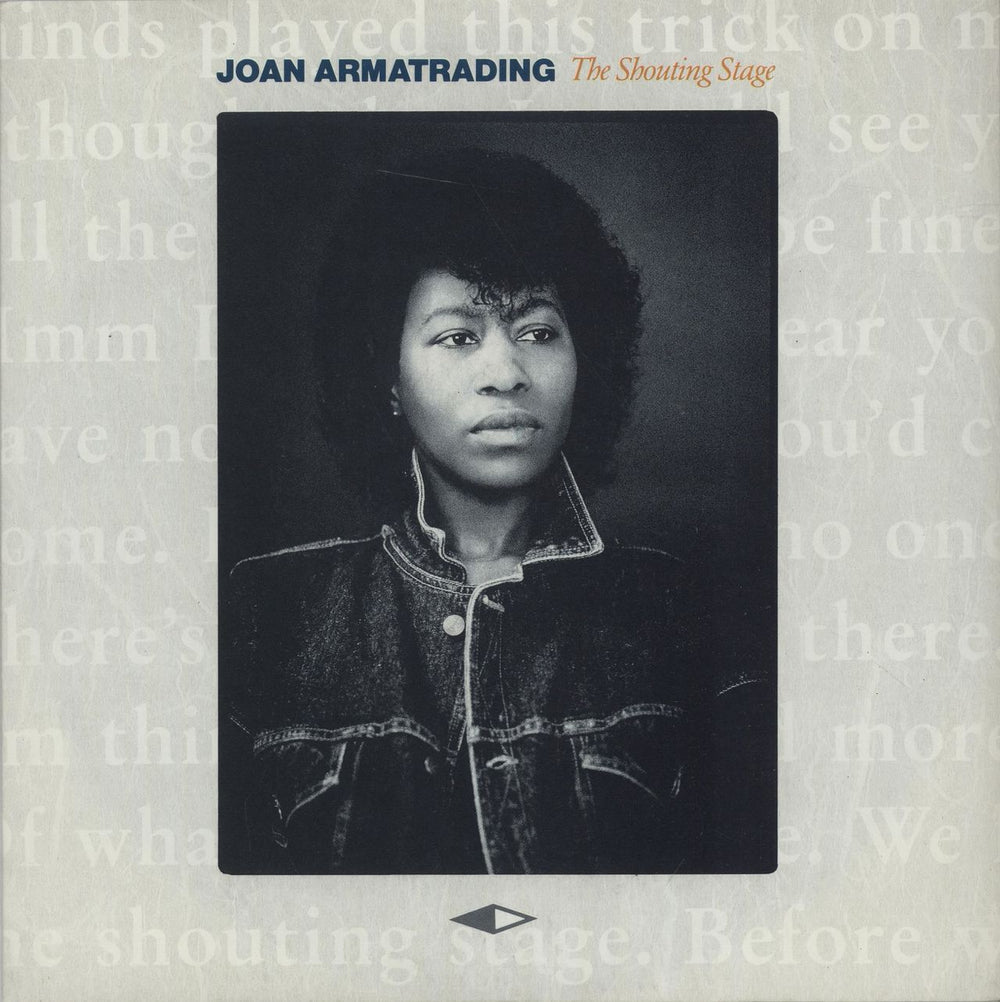 Joan Armatrading The Shouting Stage UK 7" vinyl single (7 inch record / 45) AM449