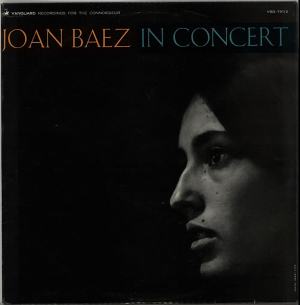 Joan Baez In Concert UK vinyl LP album (LP record) VSD-79112