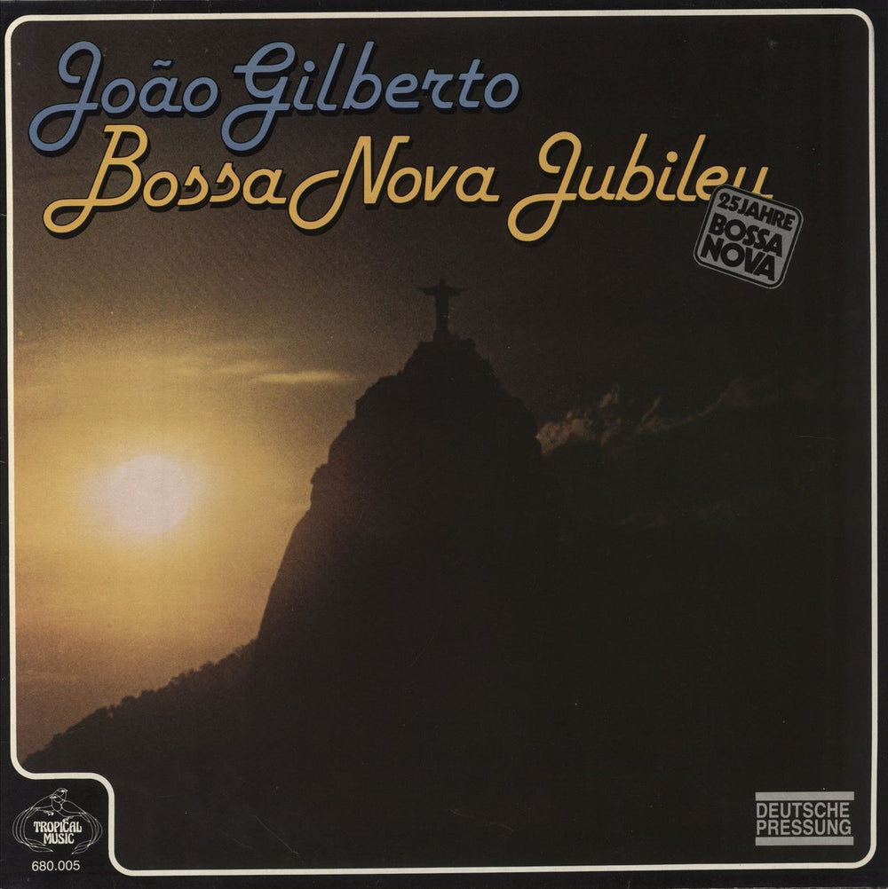 João Gilberto Bossa Nova Jubileu German vinyl LP album (LP record) 680.005