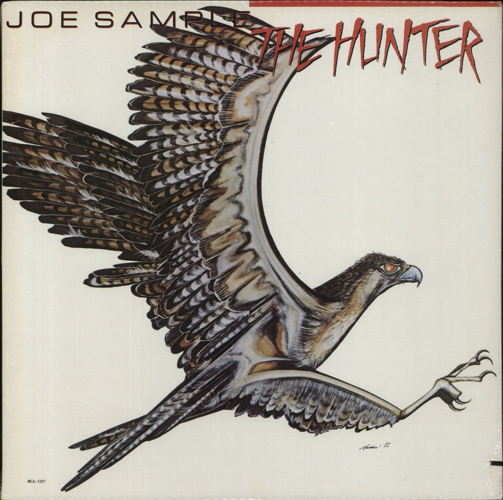 Joe Sample The Hunter - Open Shrink US vinyl LP album (LP record) MCA-5397