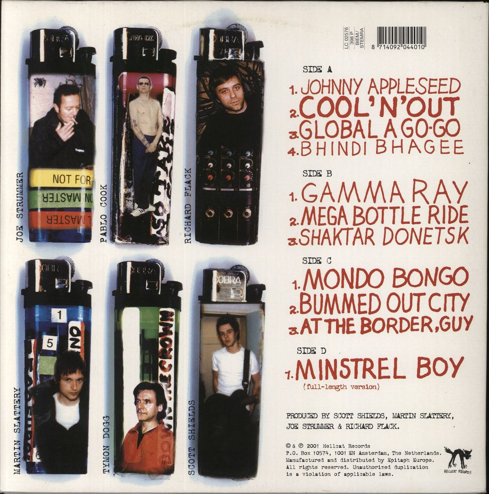 Joe Strummer Global A Go-Go Dutch 2-LP vinyl record set (Double LP Album) 8714092044010