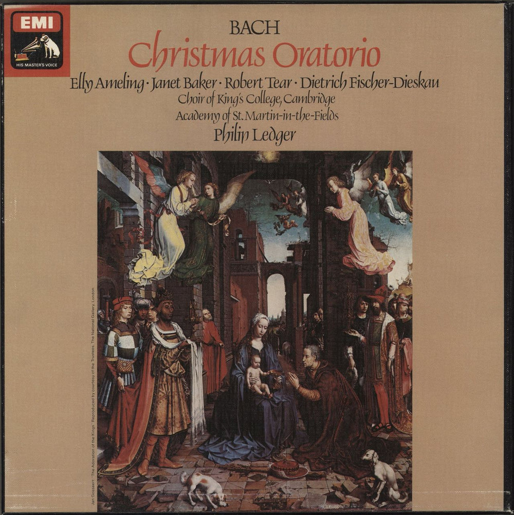 Johann Sebastian Bach Bach: Christmas Oratorio UK Vinyl Box Set SLS5098