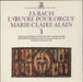 Johann Sebastian Bach Bach: L'Œuvre Pour Orgue - 3 French vinyl LP album (LP record) STU70070