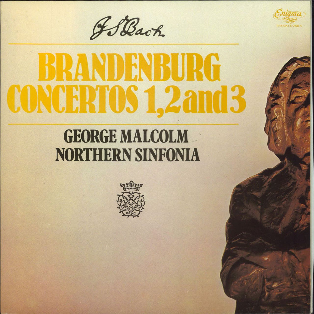 Johann Sebastian Bach Brandenburg Concertos 1, 2 and 3 UK vinyl LP album (LP record) K53547