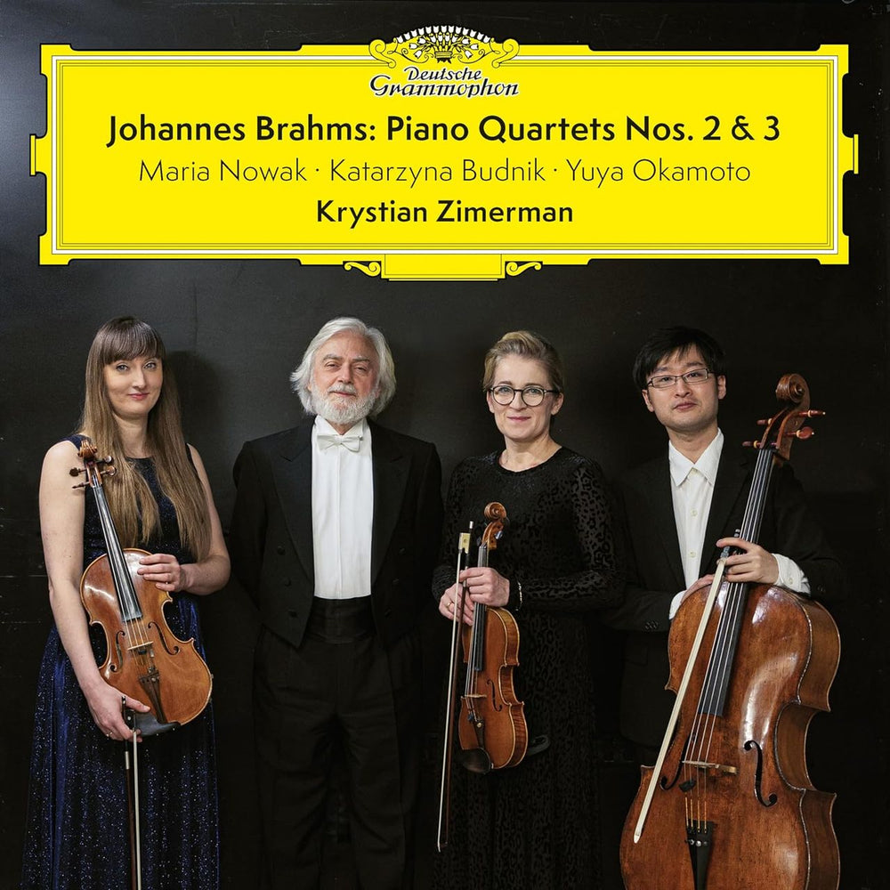 Johannes Brahms Piano Quartets Nos. 2 & 3 - Black Vinyl - Sealed UK 2-LP vinyl record set (Double LP Album) B102LPI861519